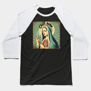 Mother Mary | Chill Zone Baseball T-Shirt